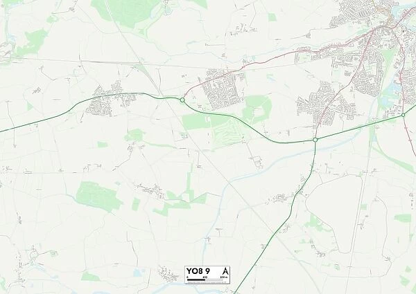 York YO8 9 Map