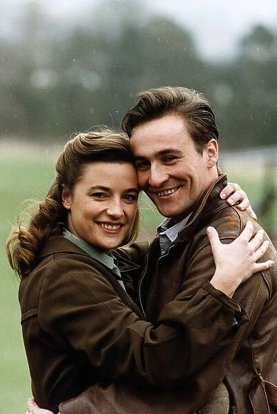 Derek Riddell Actor and Francesca Hunt Actress who appear in the BBC TV series
