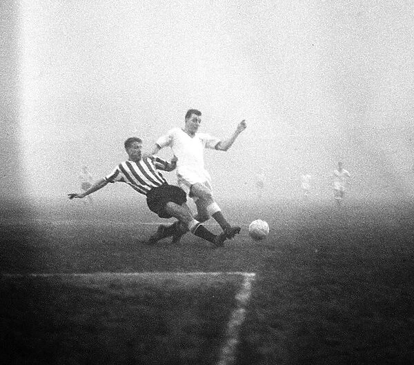 Football Sheffield United v Nottingham Forest February 1960 unknown players