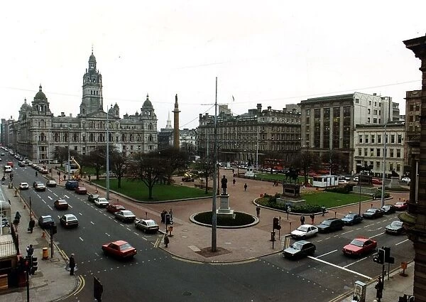 George Square Glasgow City chambers
