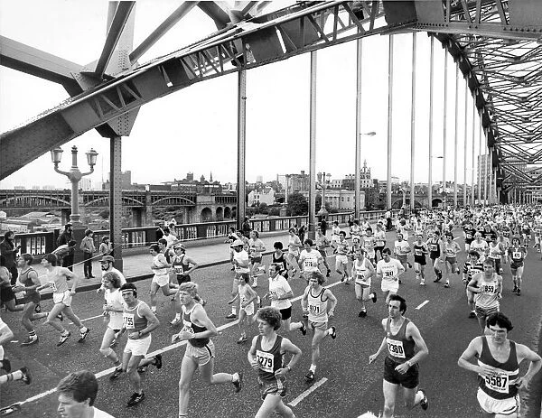 The Great North Run, 28 June 1981 - The first Great North Run which started