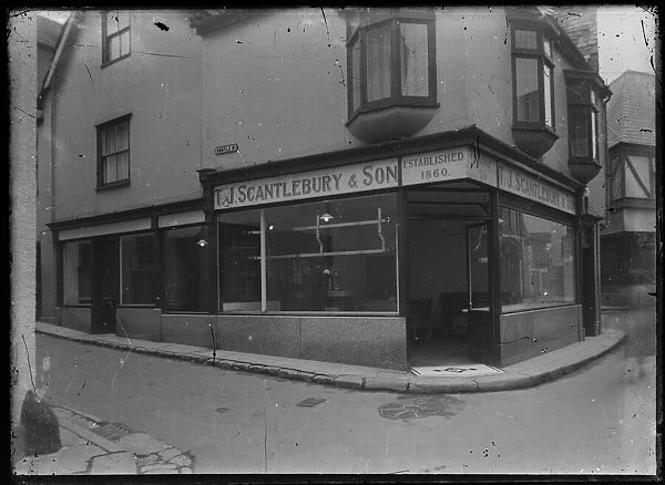 Scantlebury & Son, junction of Castle St & Fore St, East Looe