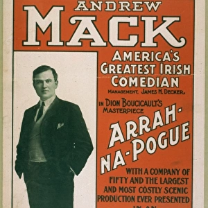 Andrew Mack, Americas greatest Irish comedian in Dion Bouci