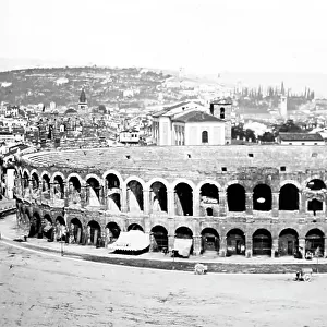 The Arena, Verona, Italy, Victorian period