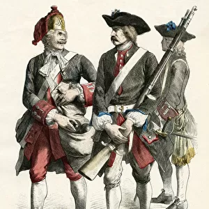 Austrian officers 1710