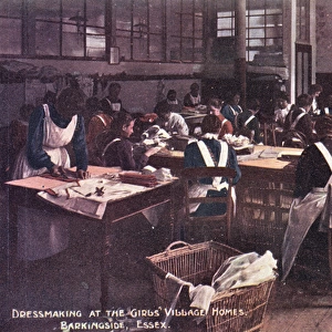 Barnardos Girls Village Home, Barkingside - Dressmaking