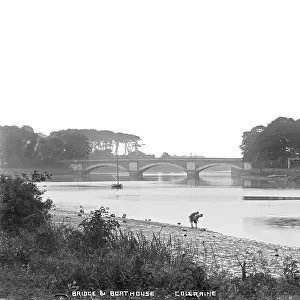 Bridge and Boathouse, Coleraine