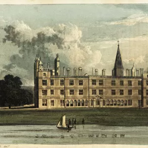 Burghley House, seat of Henry Cecil, Marquis of Exeter