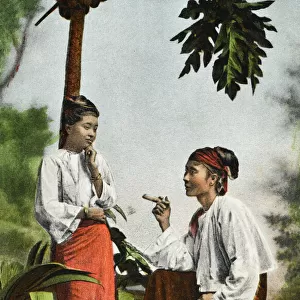 Burma (Myanmar) - Traditional Costume (2 / 4)