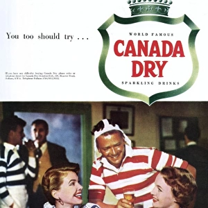 Canada Dry advertisement, 1953