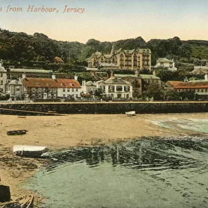 Channel Islands, Jersey - St Aubin from the Harbour