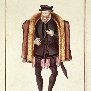 Europe. Society, 17th century. Bourgeois man