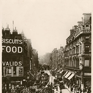 Fleet Street - looking west from Ludgate Circus