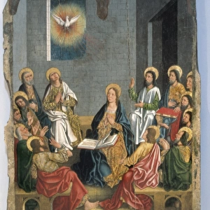 GALLEGO, Fernando (1440-1507). Pentecost. 1460s