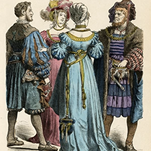 German Costume C. 1515