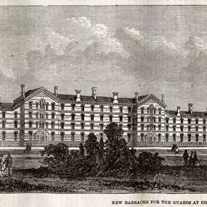 Guards Barracks at Chelsea, London 1861