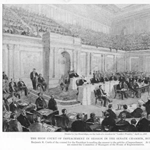 Johnson Impeached 1868