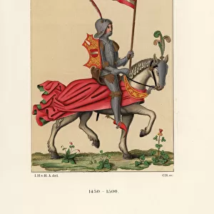Knightly costume of the 15th century