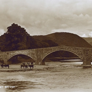 Llanrwst Bridge, North Wales