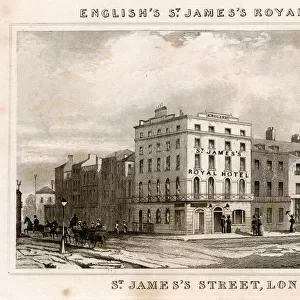 London - Englishs St. Jamess Royal Hotel, St. Jamess St