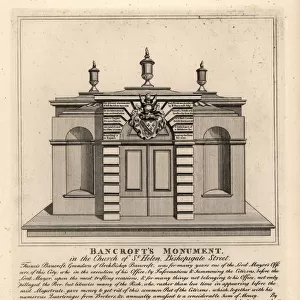 Monument of Thomas Bancroft, Lord Mayors Officer