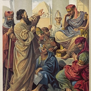 Moses before Pharoah