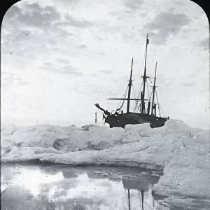 Nansens Fram, ice-bound (1894)