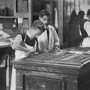 National Childrens Home (NCH), Harpenden - Printing school
