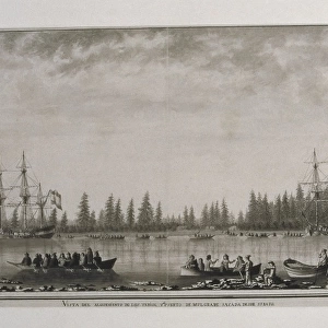 North America. Canada. Malaspina Expedition (1789-1794)