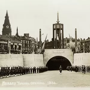 Opening of the Mersey Tunnel - Liverpool