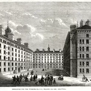 Peabody Square, Islington 1867