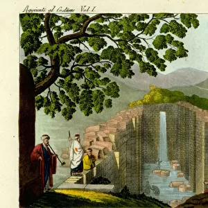 Pool of Siloam outside the walls of Jerusalem