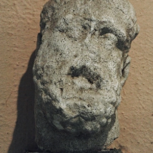 Portrait os Zeus. Byllis. 3rd century BC. Albania. Tirana. N