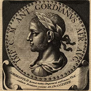 Portrait of Roman Emperor Gordian II