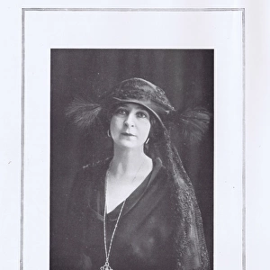 Princess Yourievsky, well known society hostess and singer