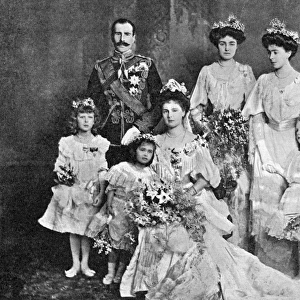 Royal Wedding 1904 - wedding group