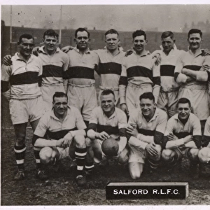 Salford RLFC rugby team 1934-1935
