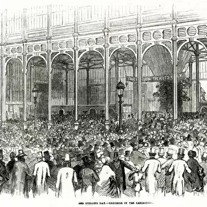 Shilling day at the Great Exhibition of 1851