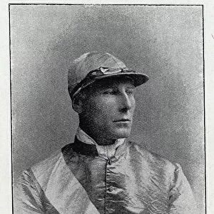 Sir Claude de Crespigny jockey, sporting studio portrait