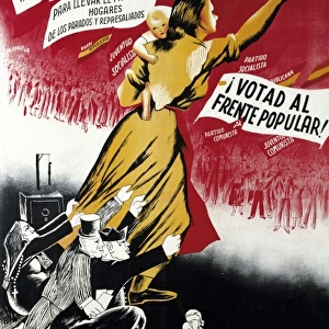 Spain. Second Republic (1931-1936). Poster of