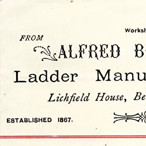 Stationery, Alfred Beer of Bristol, Ladder Manufacturer