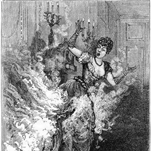 Terrible accident - Lady ablaze - Figure 1