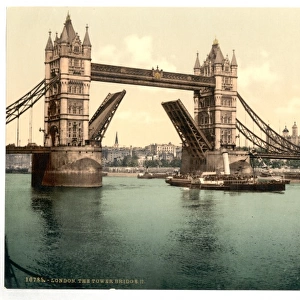 Tower Bridge, II. (closed), London, England