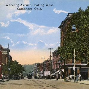 Wheeling Avenue, Cambridge, Ohio, USA