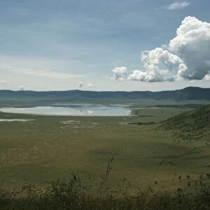 Aerial image of Africa: Ngorongoro Crater, Tanzania