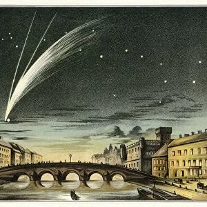 Donatis Comet of 1858, artwork