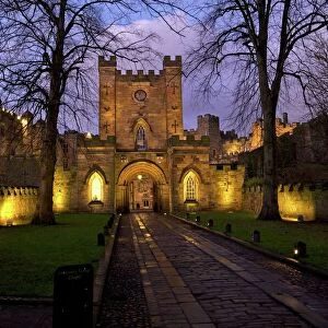 Gatehouse, Durham Castle, University College, Durham, England, United Kingdom, Europe