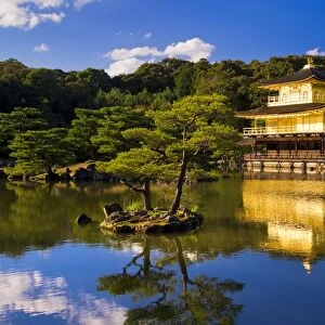 Kinkaku-ji (Temple of the Golden Pavilion), Kyoto, Japan, Asia