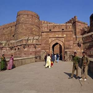 Red Fort, built by Akbar in 1565