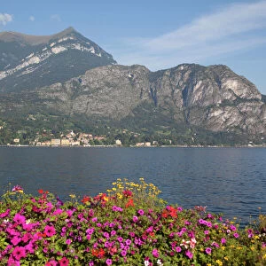 View of lake looking towards Cadenabbia, Bellagio, Lake Como, Lombardy